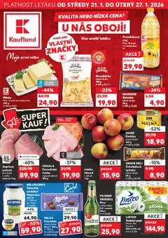 Náhled nabídky: Kaufland Leták - Praha 8 platný od 21.01.2026