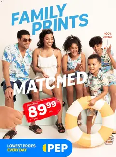 Preview of PEP Stores flyer valid from 01/12/2025