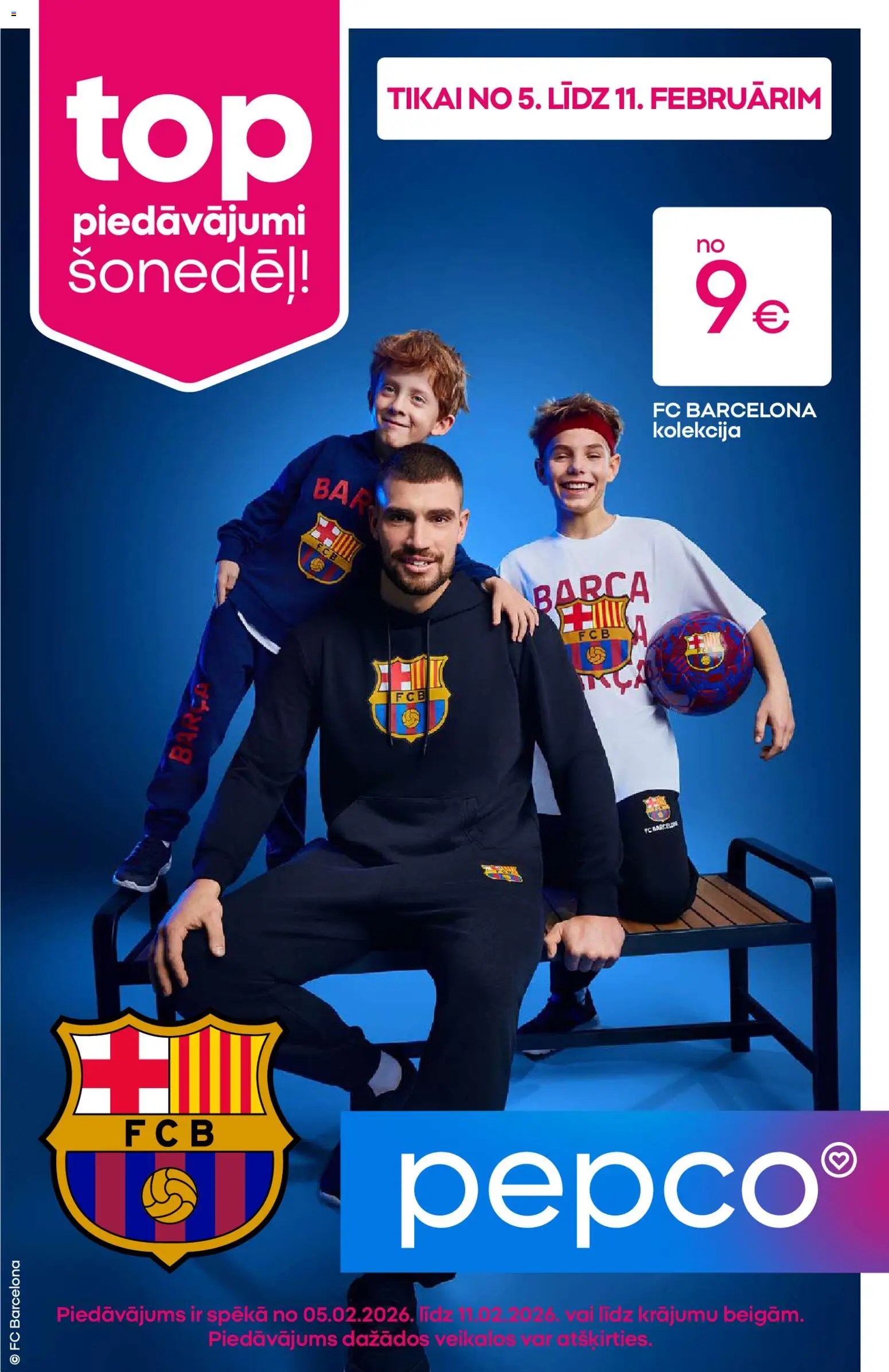 Skatīt Pepco akciju bukletu, derīgs no 05.02.2026.