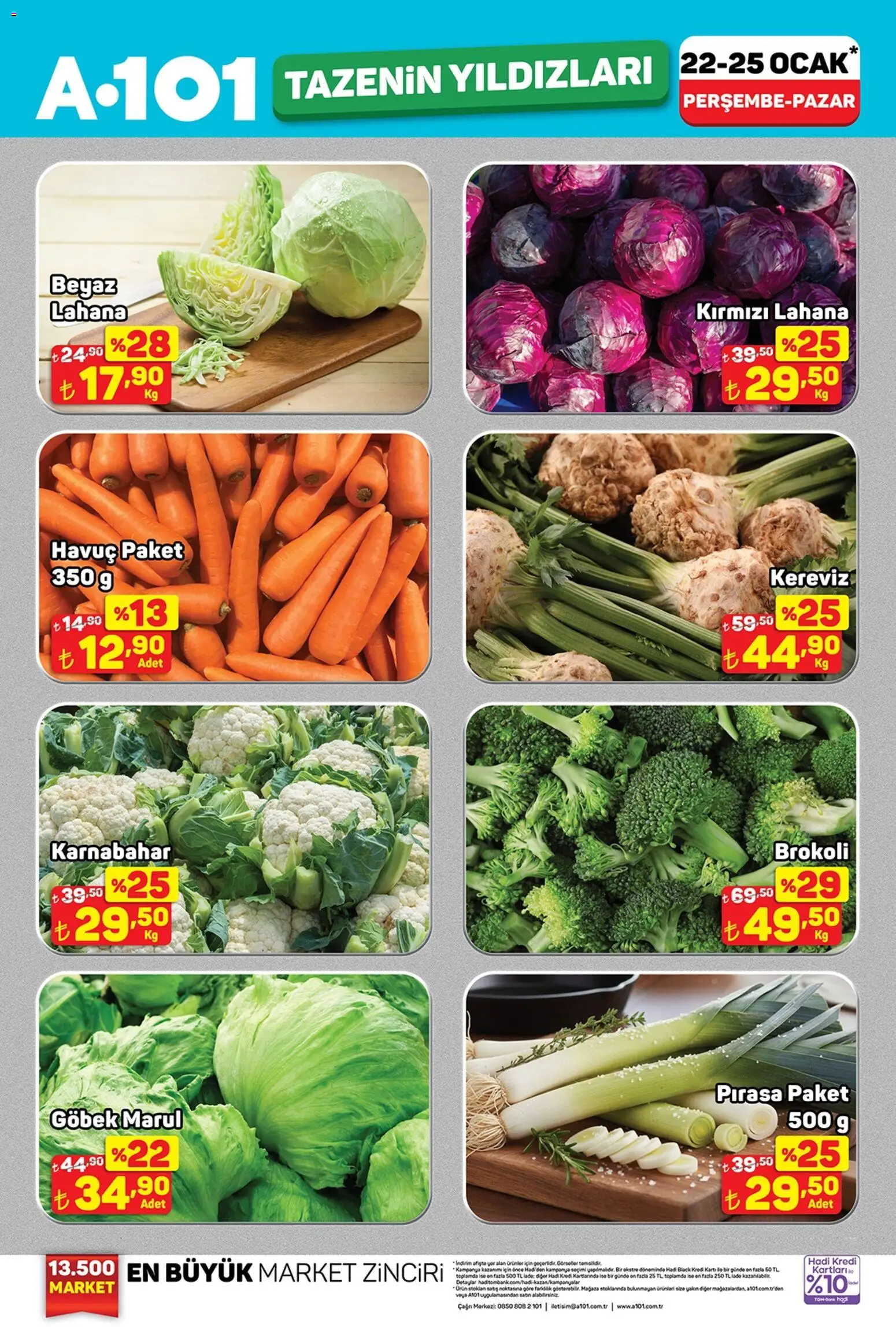 A101 Tazenin Yıldızları 22.01.2026 - Broşürünün önizlemesi