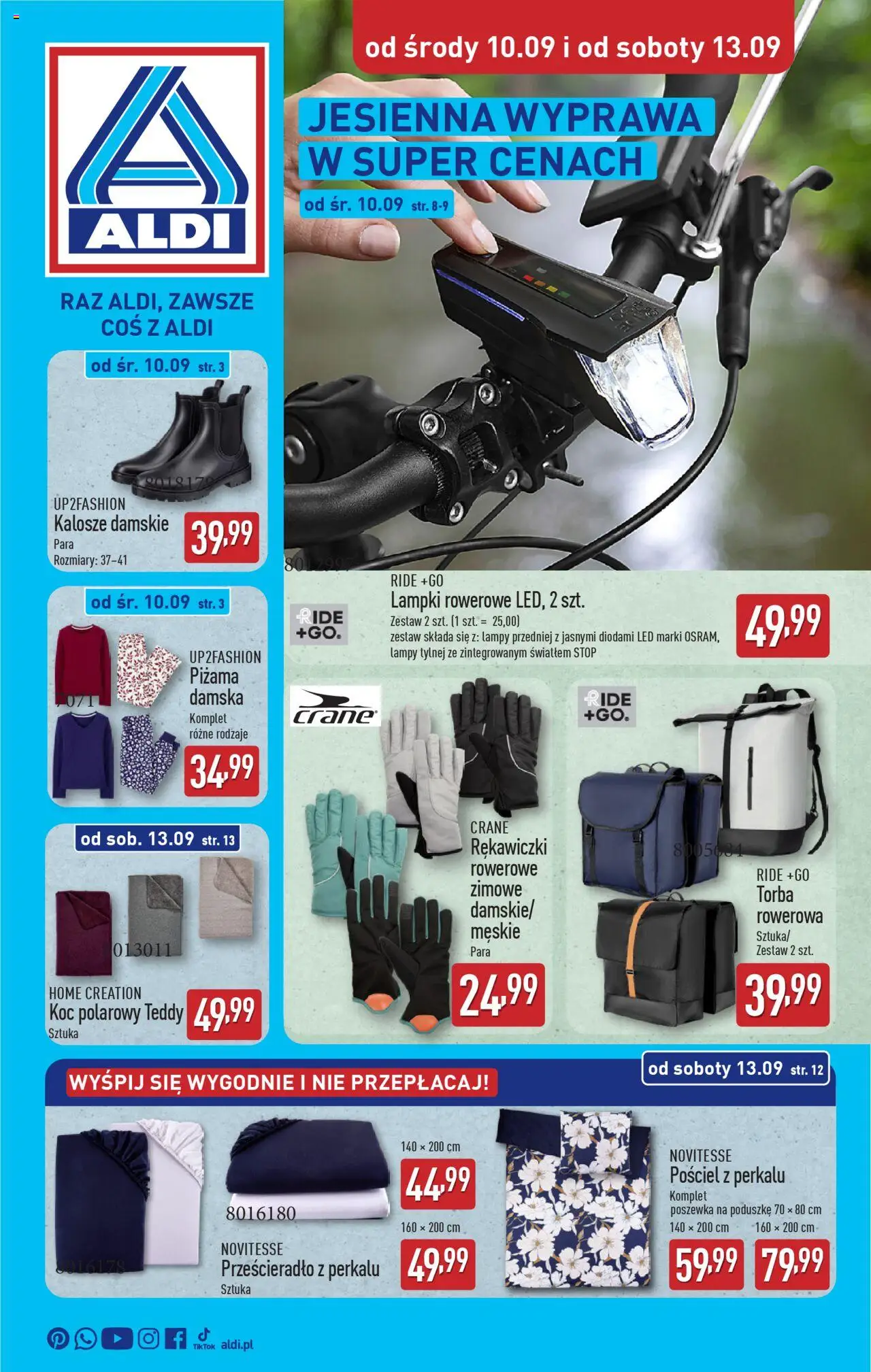 Aldi Hity od Środy i od Soboty od 10.09.2025 - Nowa Gazetka - Numer strony 1