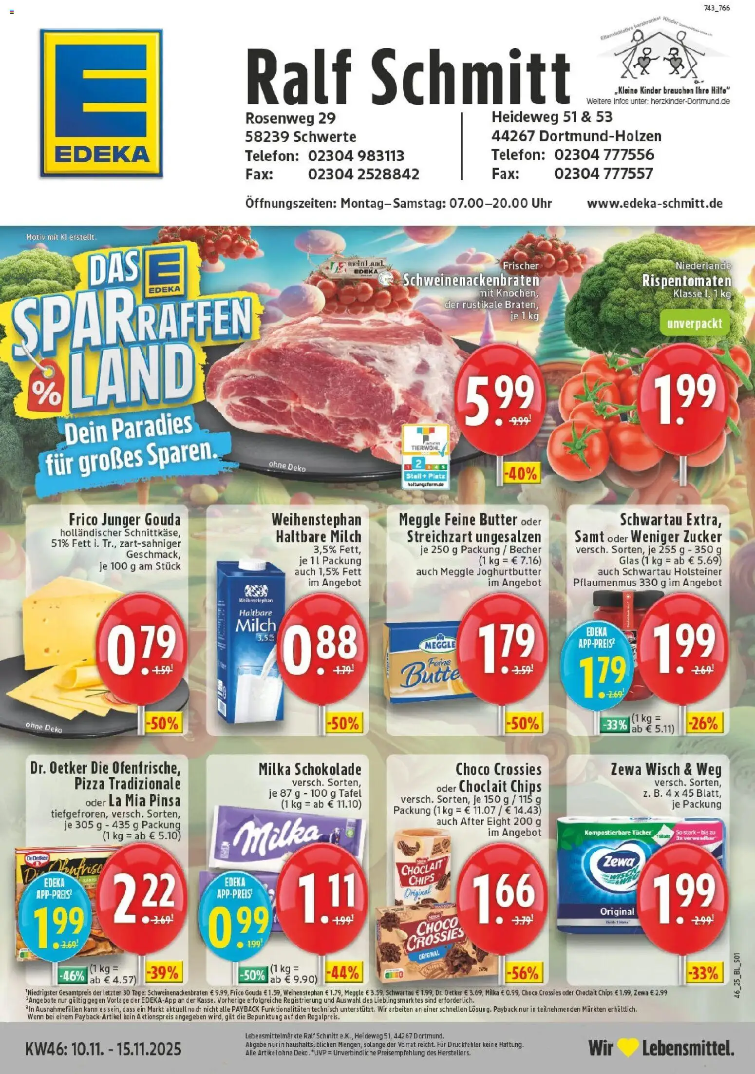 Vorschau von dem Prospekt des Geschäftes Edeka, gültig ab dem 10.11.2025