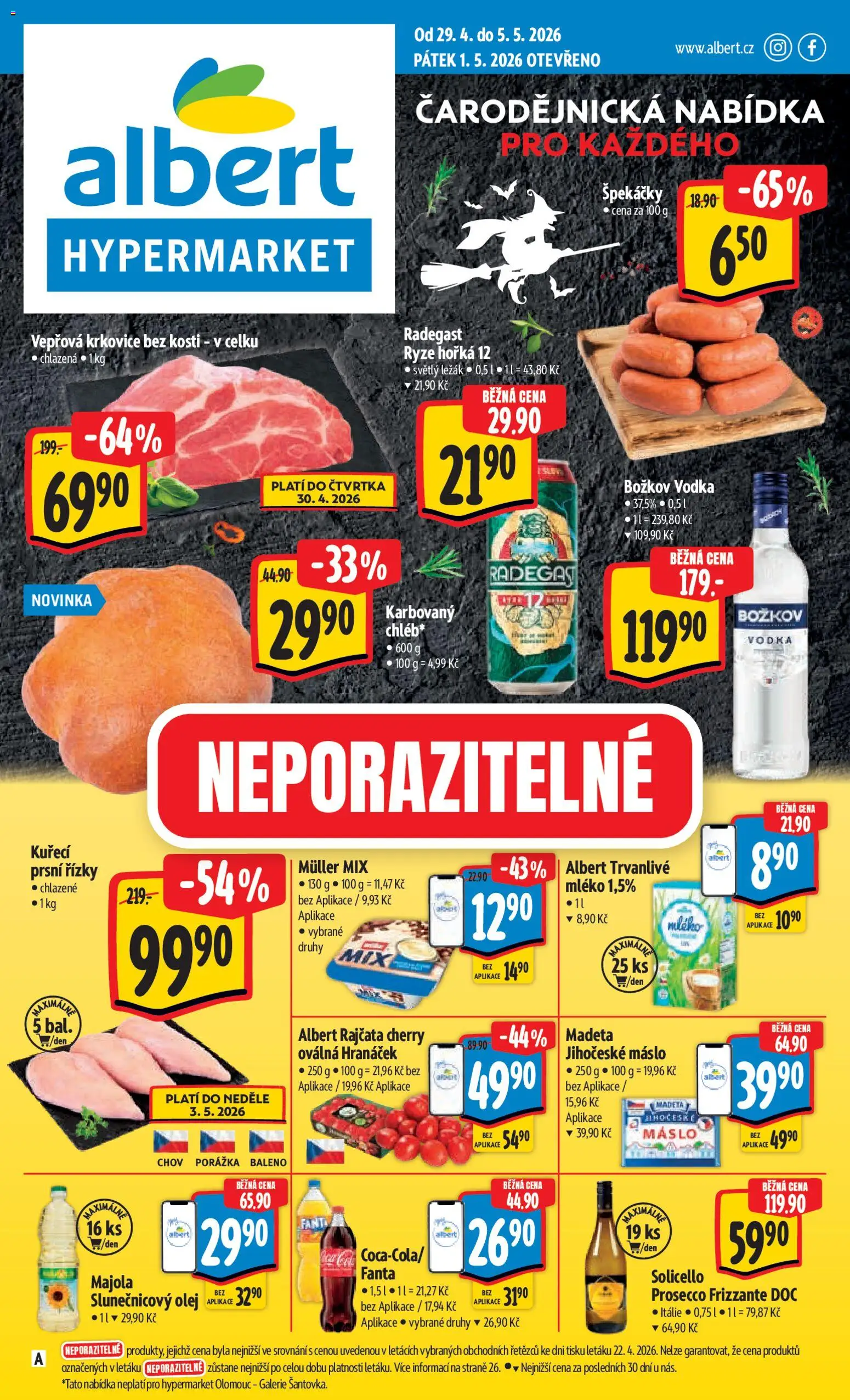 Náhled nabídky: Albert Albert leták - Hypermarket platný od 29.04.2026
