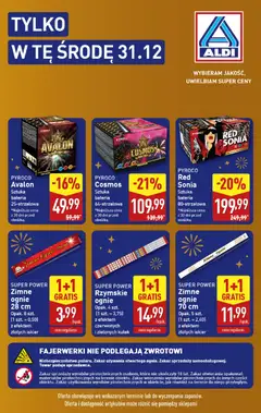 Pogląd gazetki "Tylko w środę" ze sklepu Aldi ważnej od 31.12.2025