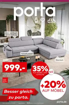 Vorschau von dem Prospekt des Geschäftes Porta!, gültig ab dem 04.08.2025