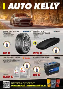 Náhľad Auto Kelly letáku platného od 28.10.2025