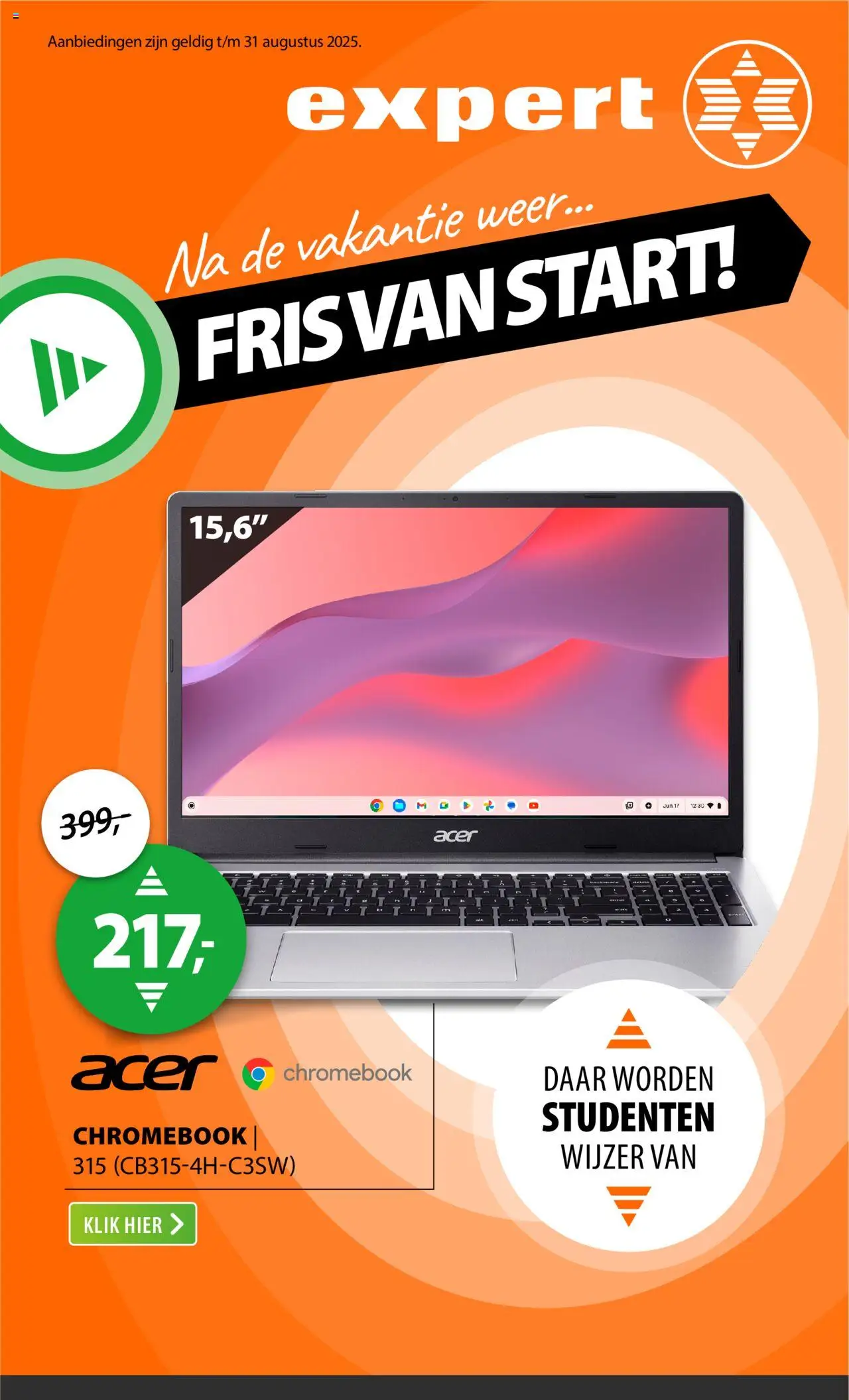 Expert shop Folder geldig vanaf 25-08-2025 - Paginanummer 1