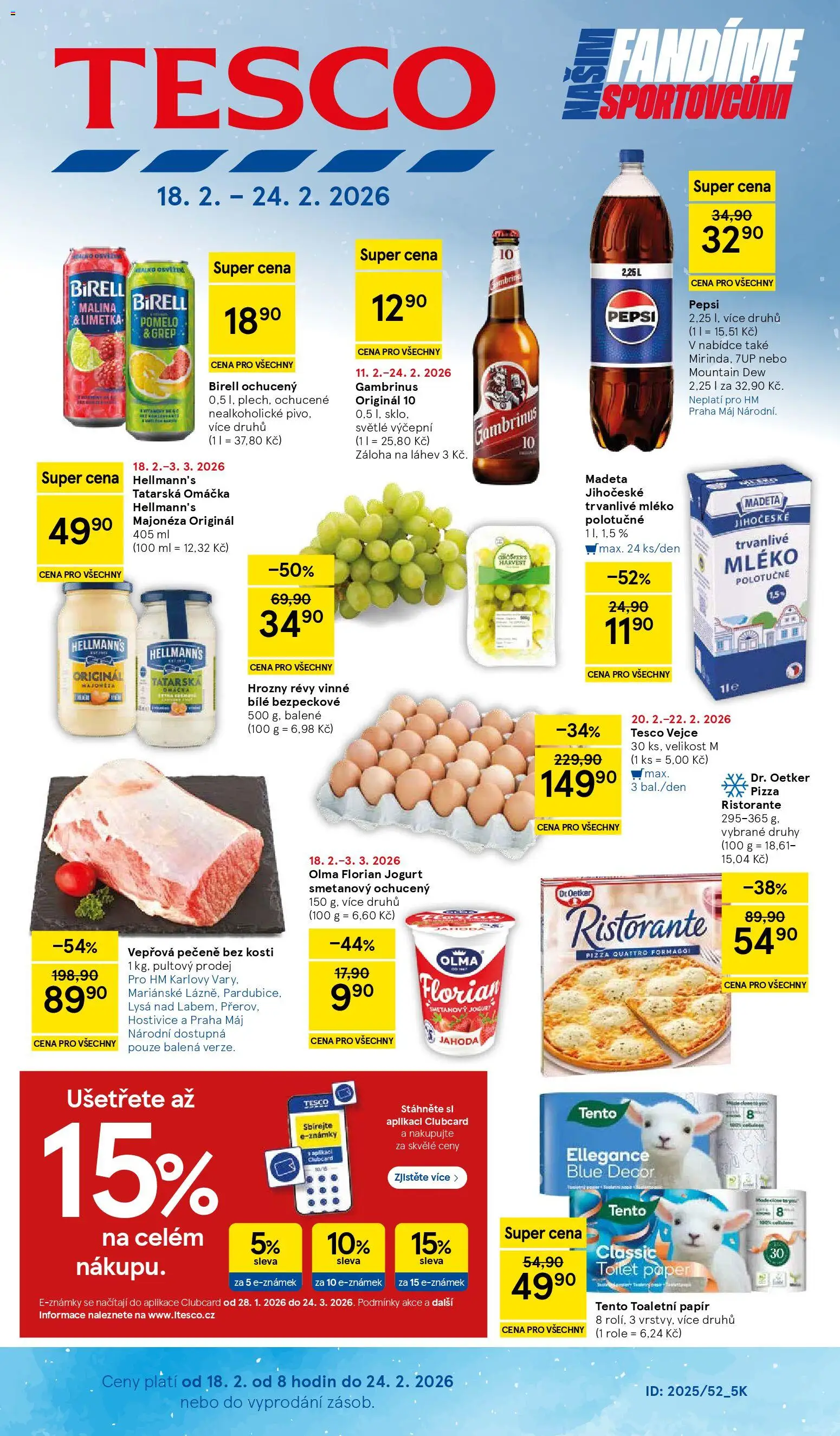 Náhled nabídky: Tesco Hypermarket platný od 18.02.2026