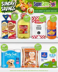 Preview of Super Save flyer valid from 25/01/2026