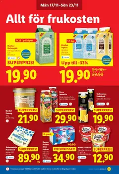 Förhandsgranska reklamblad Aktuella reklamblad Lidl från butik Lidl gäller från 17/11/2025 | Sida : 5