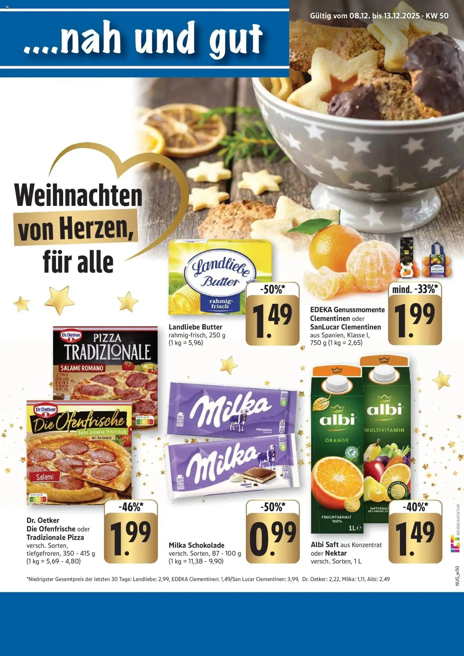 Vorschau von dem Prospekt des Geschäftes Edeka, gültig ab dem 08.12.2025