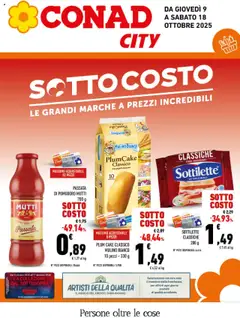 Anteprima dell'opuscolo Volantino City Lazio dal negozio Conad valido da 09/10/2025