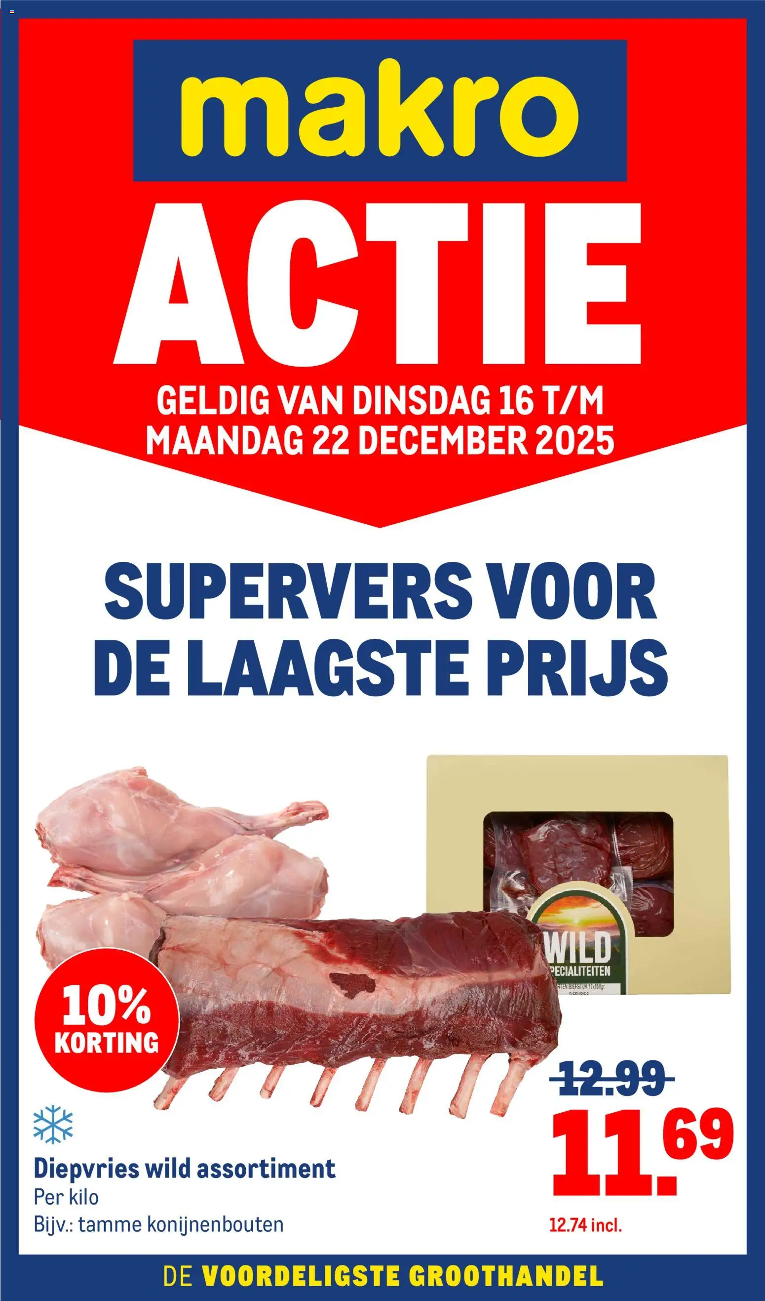 Voorbeeld van Actie van winkel Makro geldig vanaf 16-12-2025