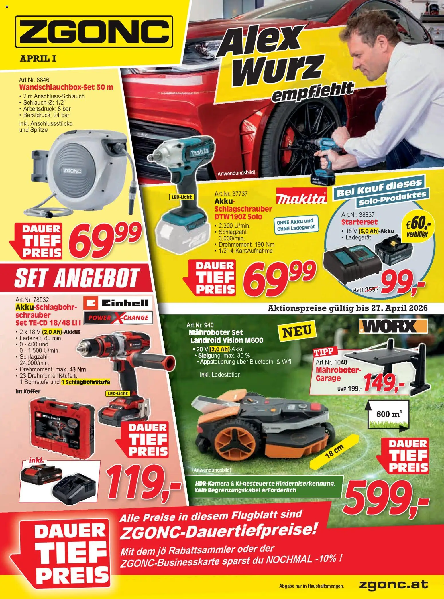 Vorschau der Angebote: Zgonc Zgonc Flugblatt April I 2026 gültig ab 01.04.2026