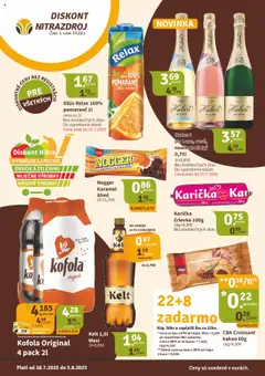 Náhľad Nitrazdroj letáku platného od 18.07.2025