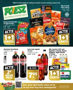 Voorbeeld van Folder week 1 van winkel Poiesz geldig vanaf 28-12-2025