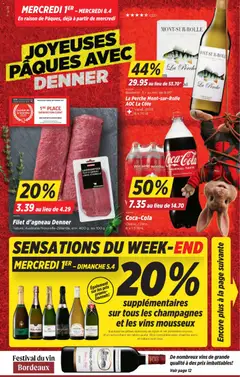 Vorschau des Merkblatts Denner aktionen FR vom Shop Denner gültig von 01.04.2026 bis 08.04.2026