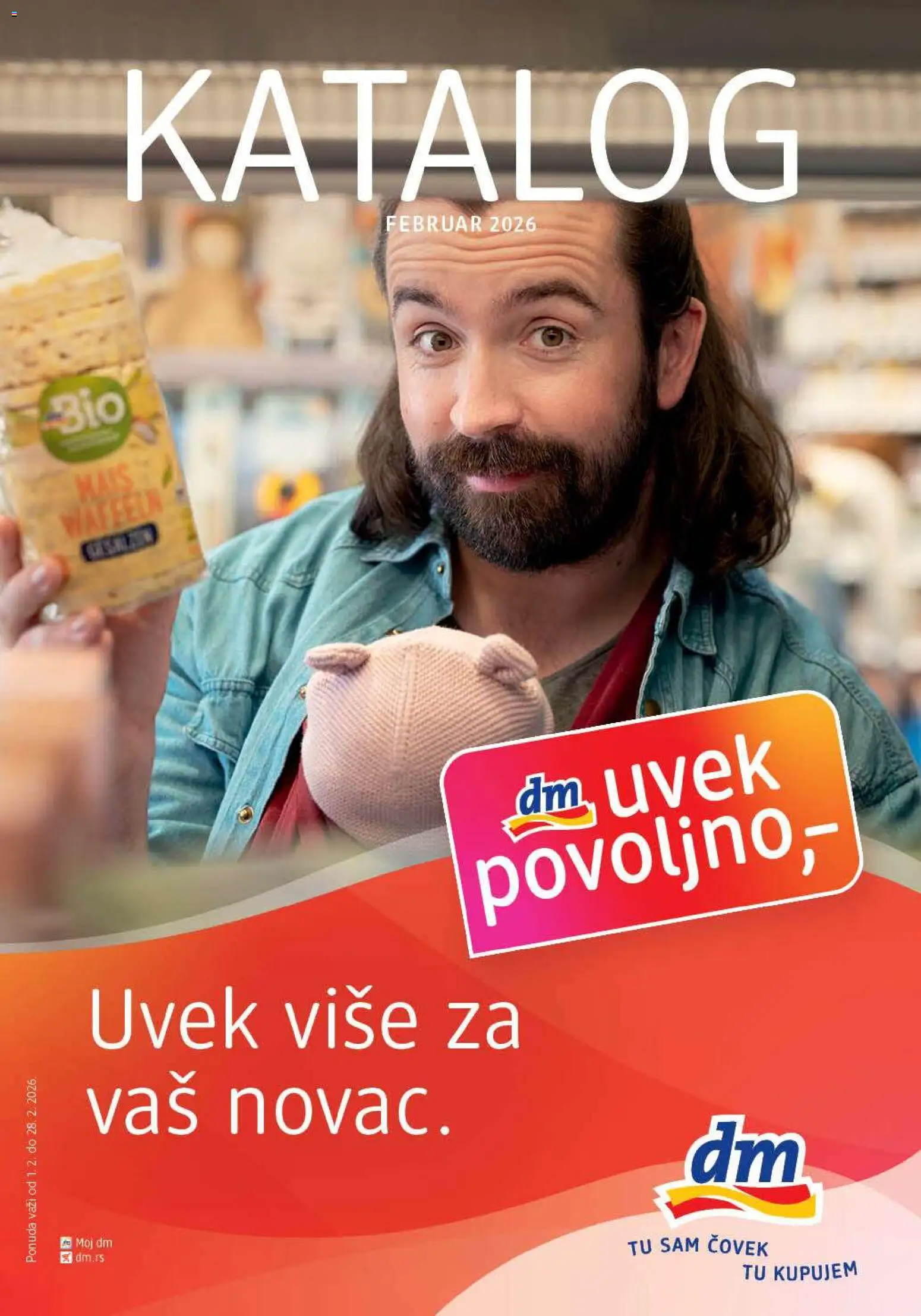 Pregled DM Drogerie kataloga - važi od 01.02.2026