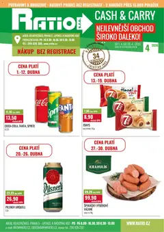 Náhled nabídky: Ratio Ratio leták platný od 01.04.2026