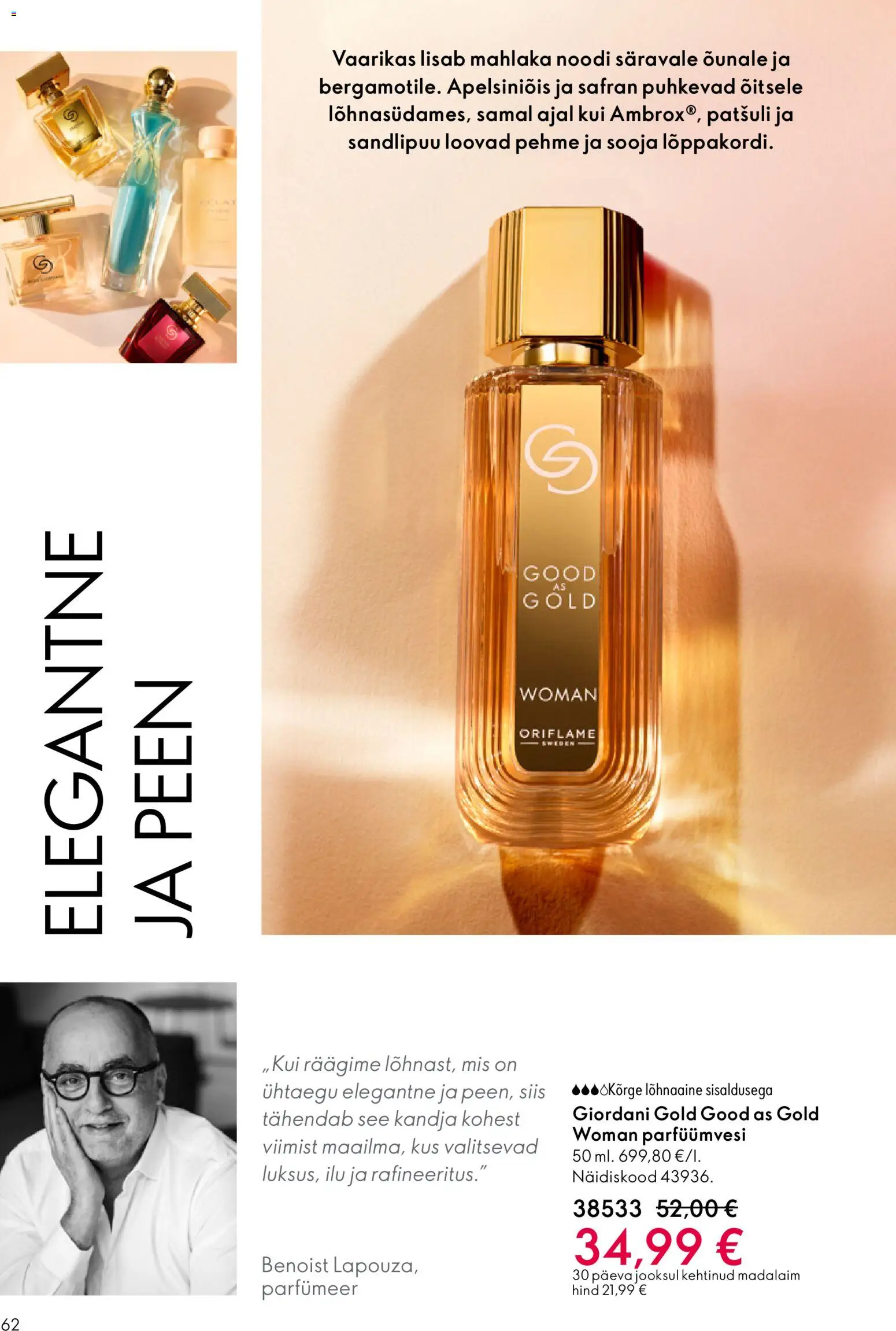 Oriflame kliendilehe eelvaade alates 2025.12.31