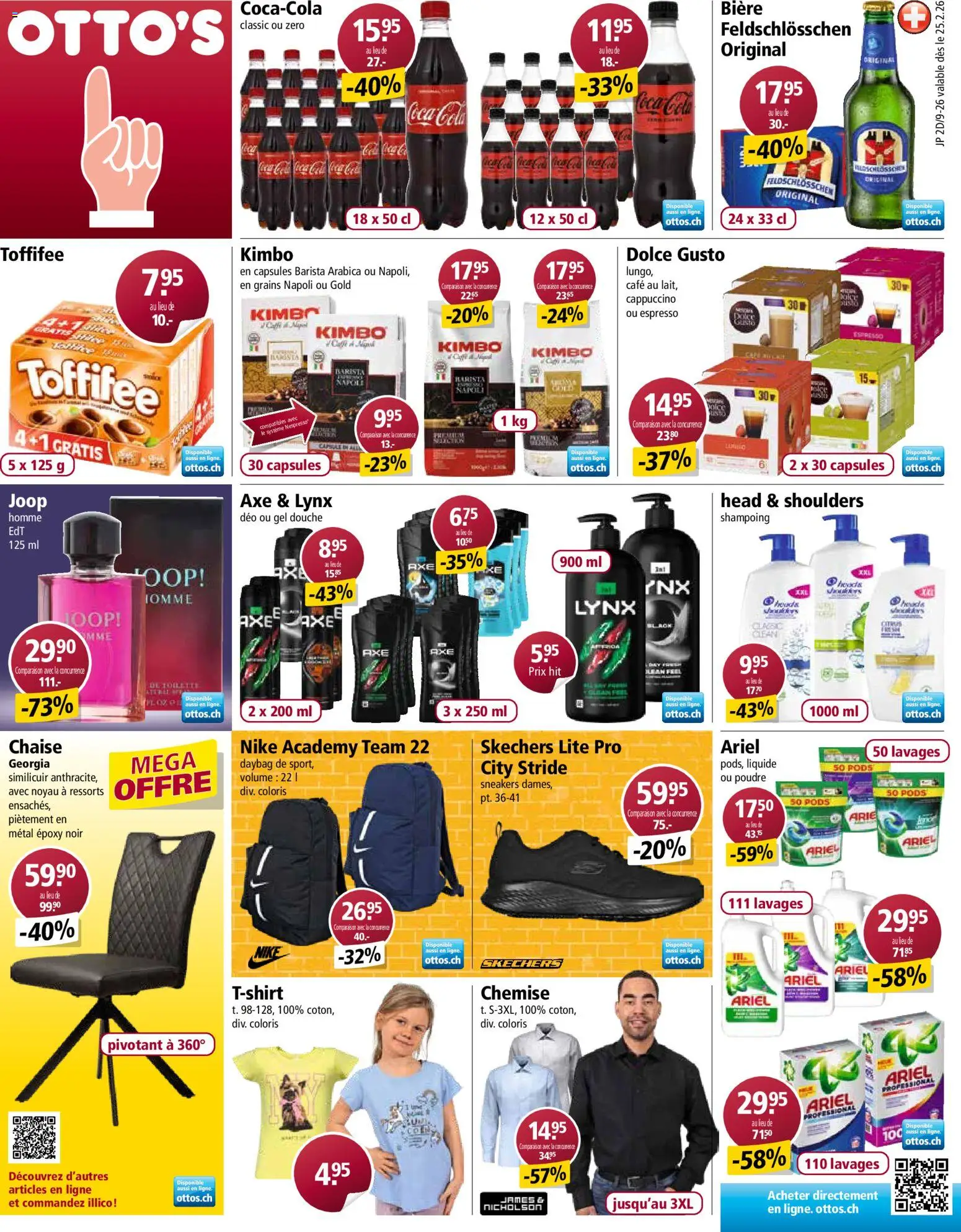 Vorschau des Merkblatts Otto's Aktionen FR vom Shop Otto's gültig von 25.02.2026 bis 03.03.2026