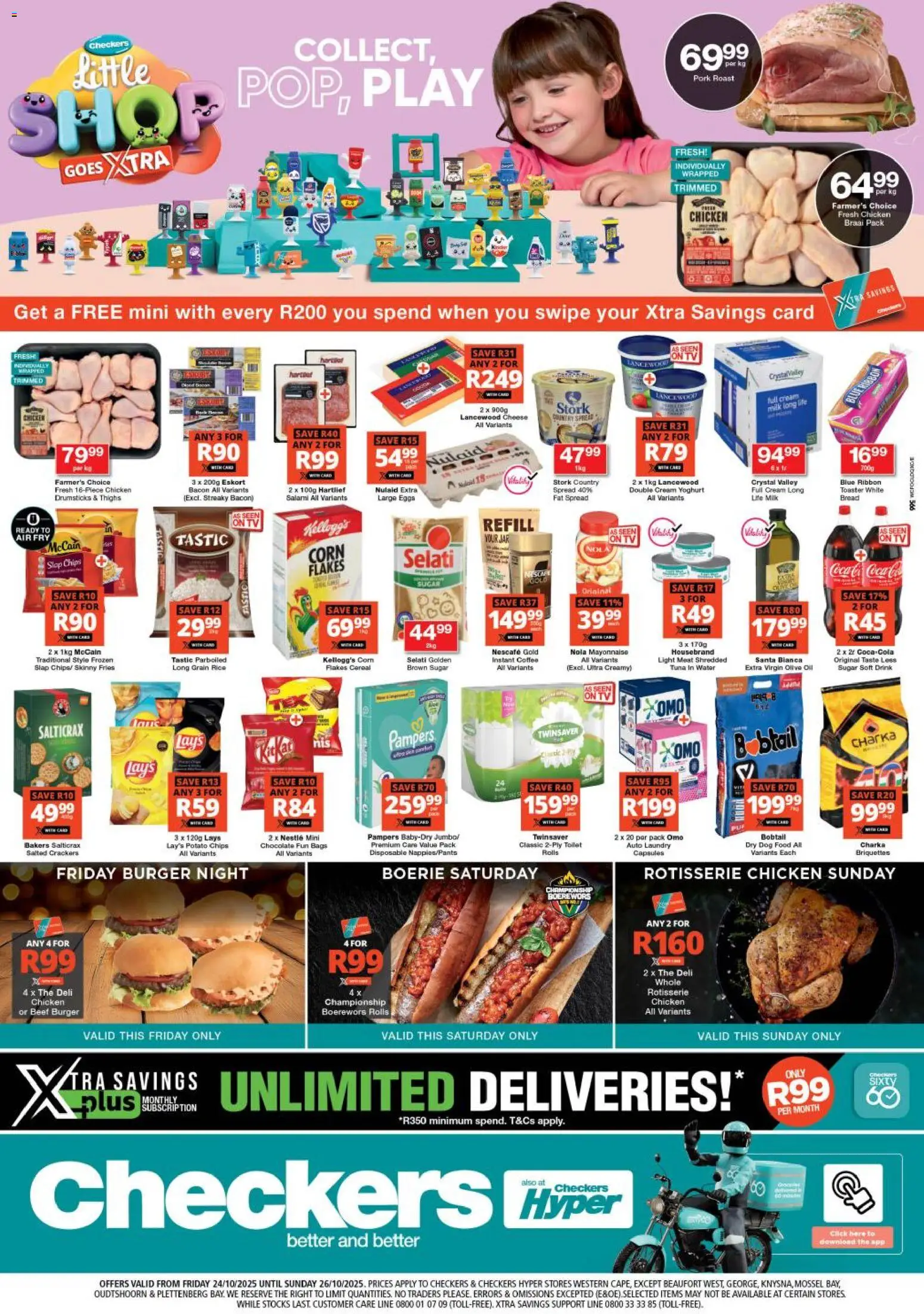 Checkers Western Cape - Little Shop Promotion 24/10 - 26/10/2025 >> Catalogue