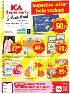 Förhandsgranska reklamblad Linköping från butik ICA Supermarket gäller från 09/03/2026
