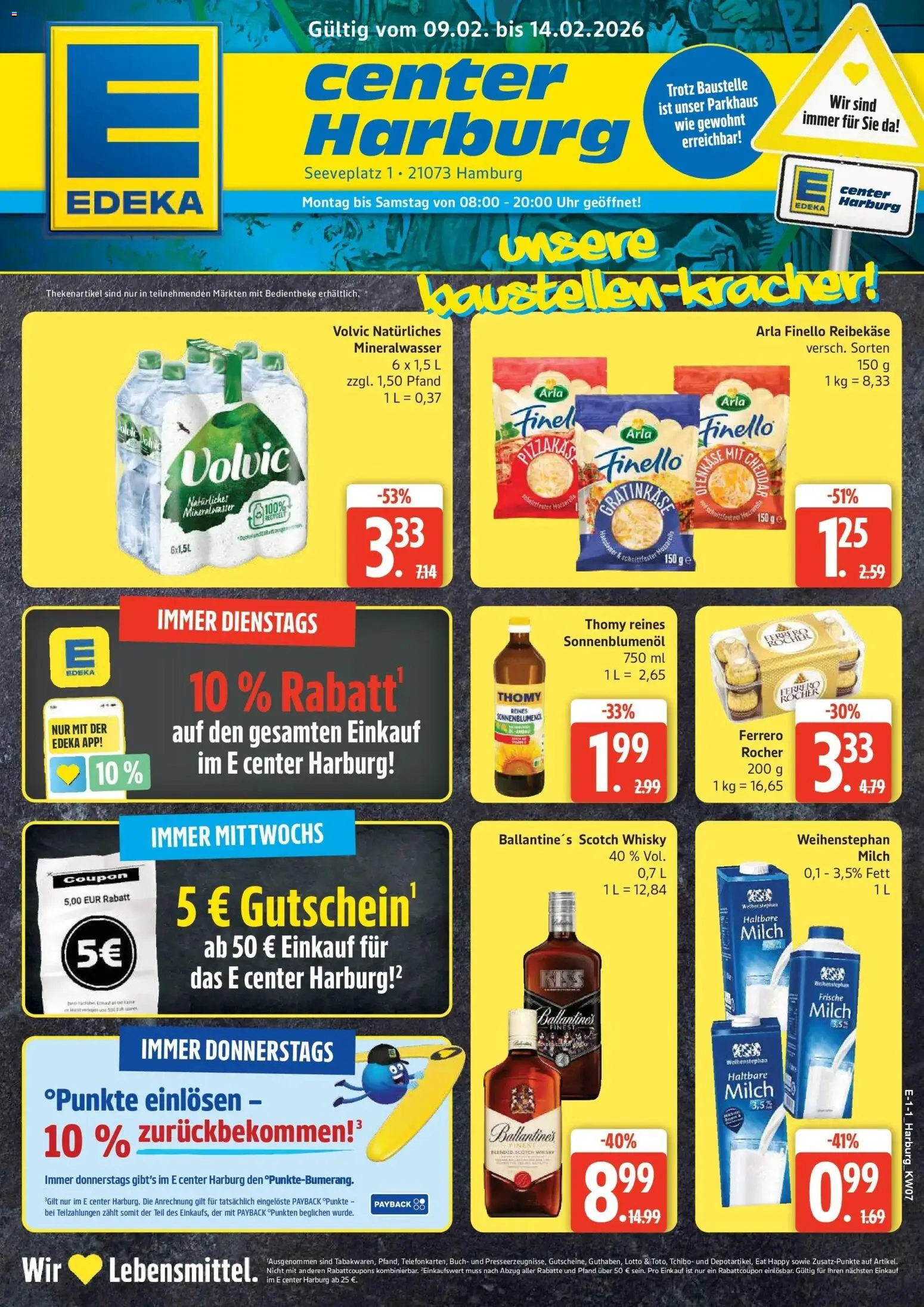 Vorschau von dem Prospekt des Geschäftes Edeka, gültig ab dem 09.02.2026