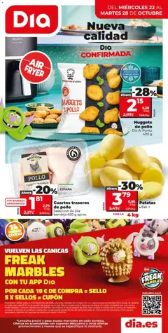 Vista previa del folleto de la tienda Dia válido desde el 22/10/2025 
