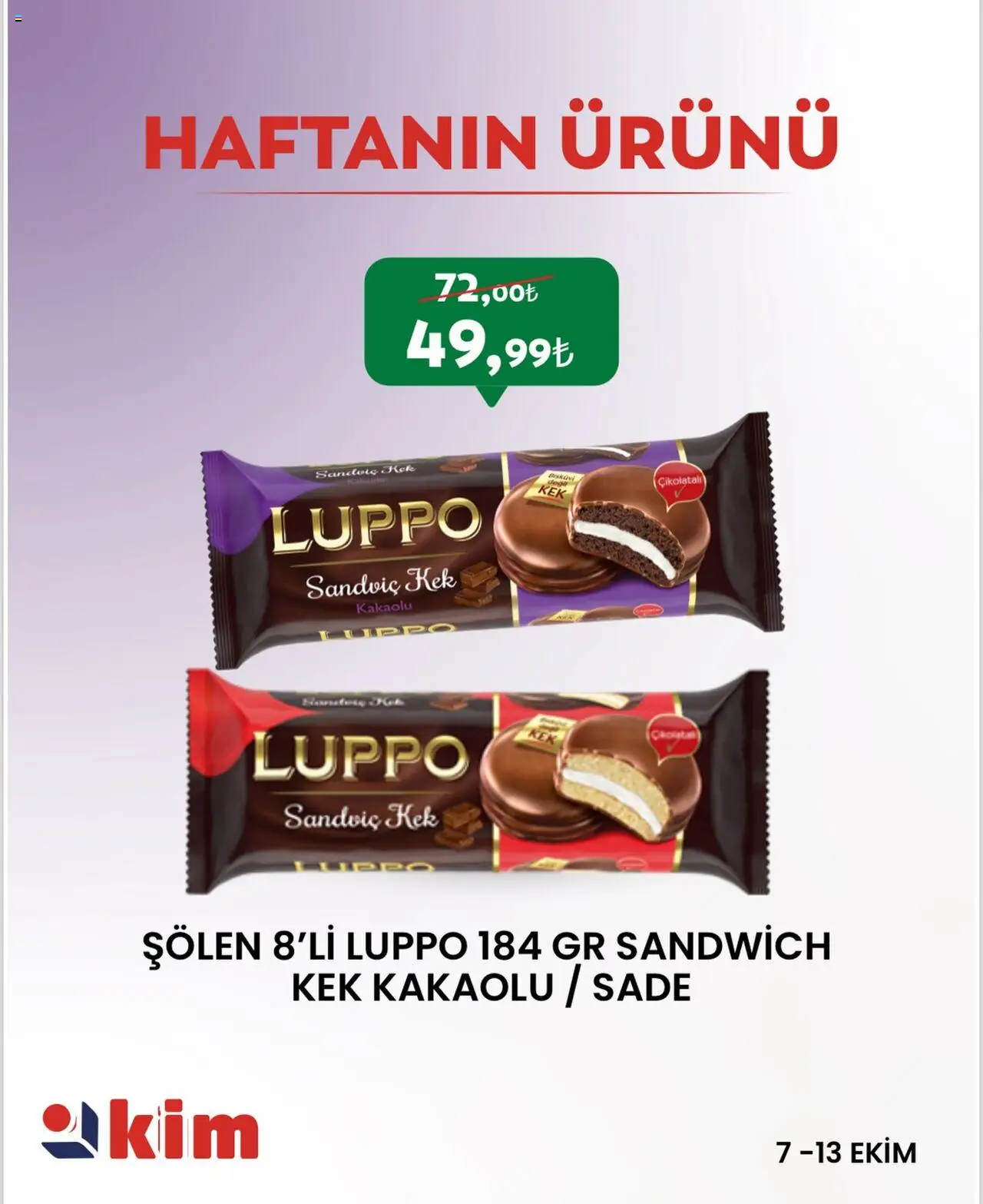 Kim Market Haftanın Ürünü (07 Ekim 2025) > Broşür, Indirim - Sayfa numarası 1