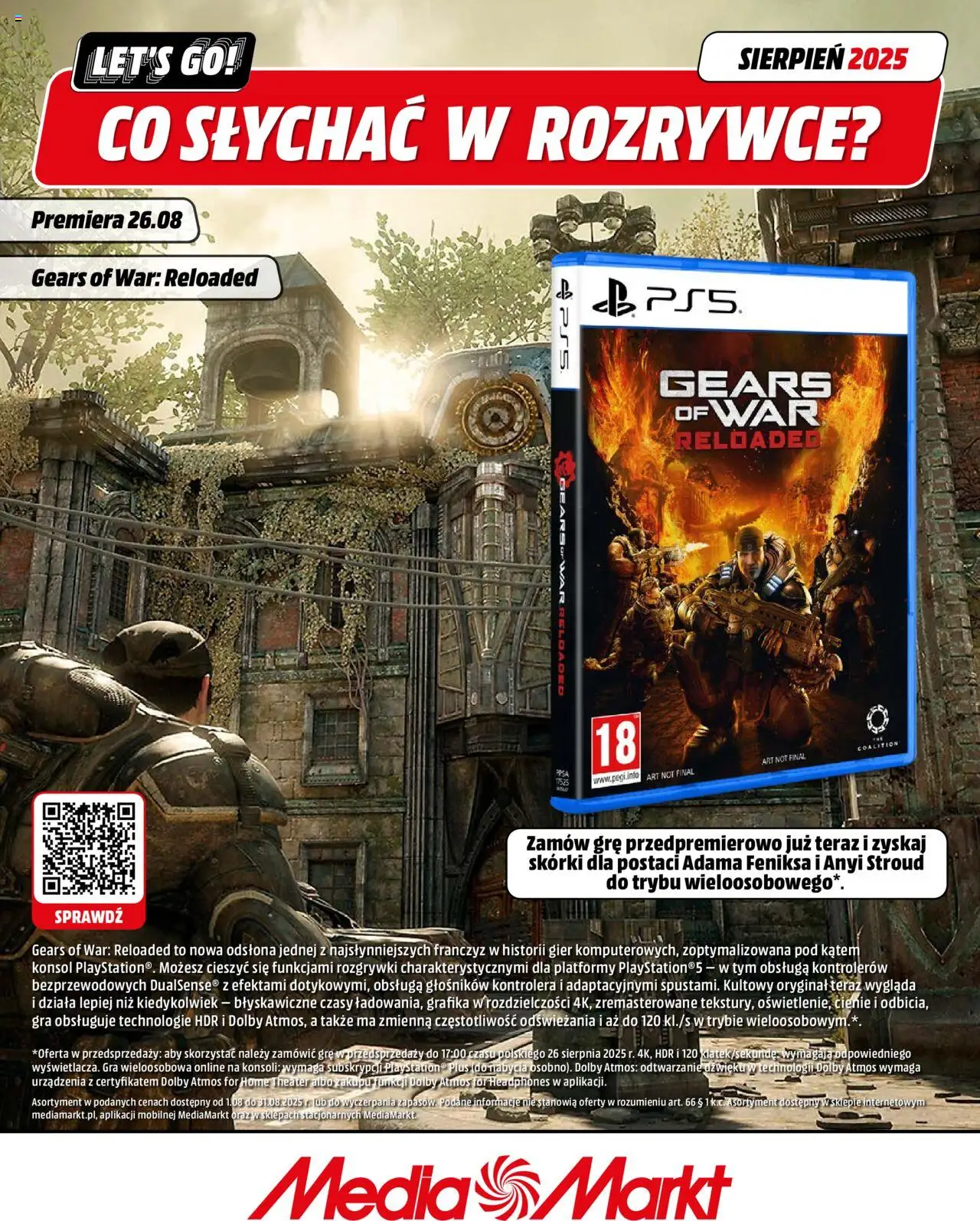 Media Markt Promocje od 01.08.2025 - Nowa Gazetka - Numer strony 1