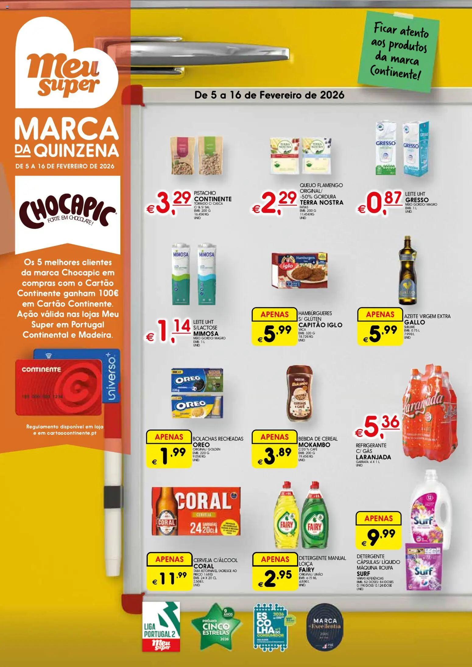 Pré-visualização do folheto da loja Meu Super válida a partir de 05/02/2026