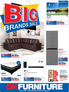 Preview of OK Furniture flyer valid from 13/04/2026