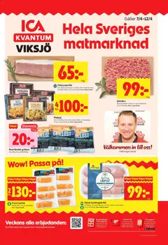 Förhandsgranska reklamblad Järfälla från butik ICA Kvantum gäller från 06/04/2026