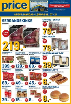 Forhåndsvis Kundeavis fra butikk Price Lagerbutikk gyldig fra 07/11/2025