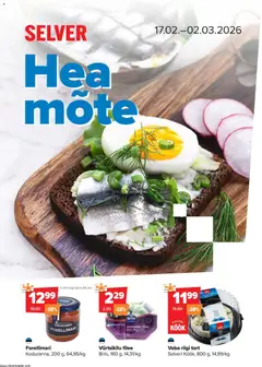 Selver kliendilehe eelvaade alates 17.02.2026