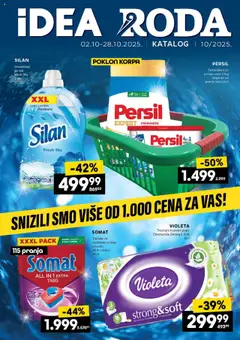 Pregled Roda kataloga - važi od 02.10.2025