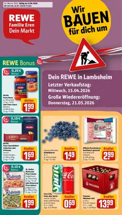 Vorschau von dem Prospekt des Geschäftes Rewe, gültig ab dem 12.04.2026