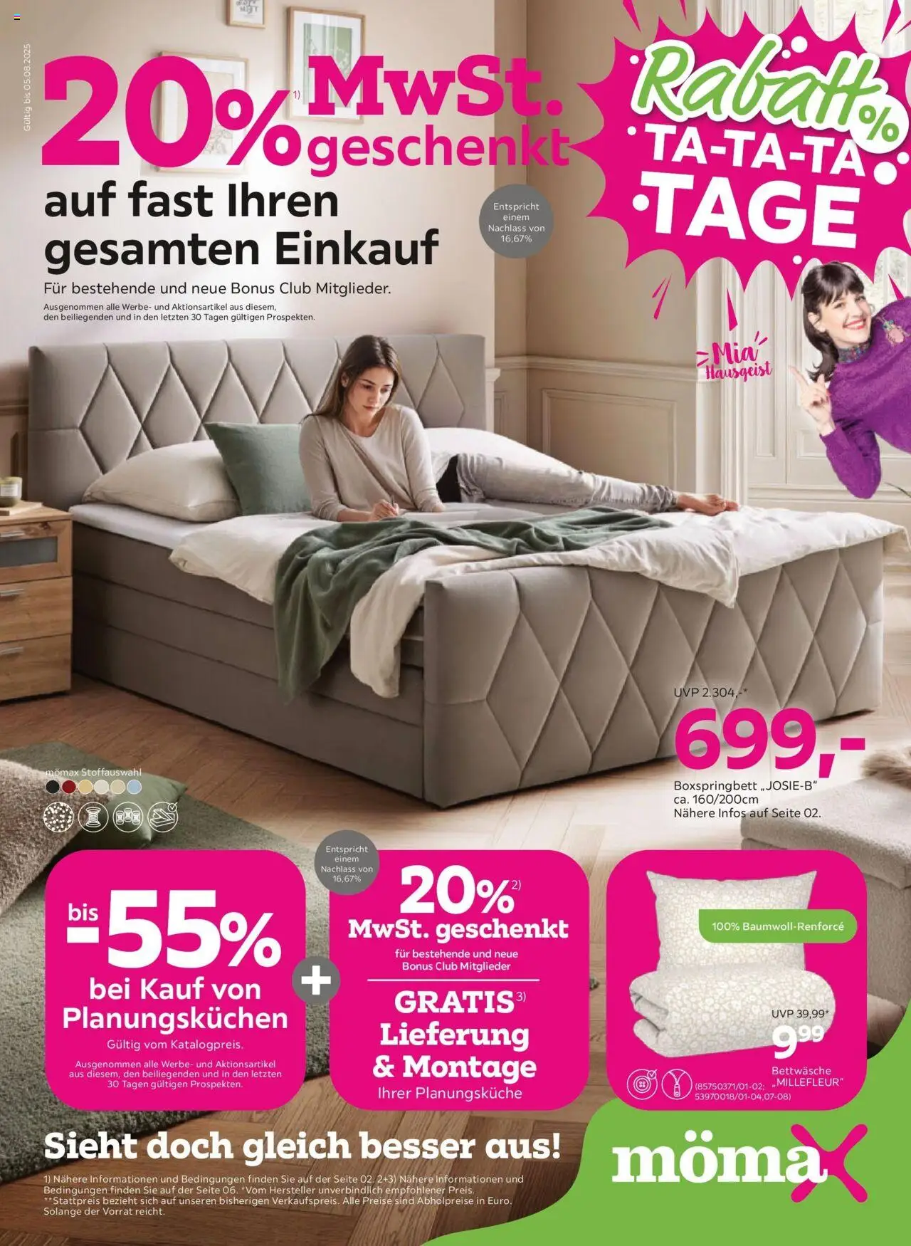  Mömax Prospekt ab (29.07.2025 - 05.08.2025) - Seite 1
