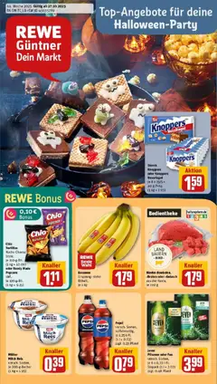 Vorschau von dem Prospekt des Geschäftes Rewe, gültig ab dem 26.10.2025