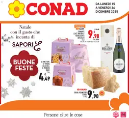 Anteprima dell'opuscolo Volantino Piemonte dal negozio Conad valido da 15/12/2025