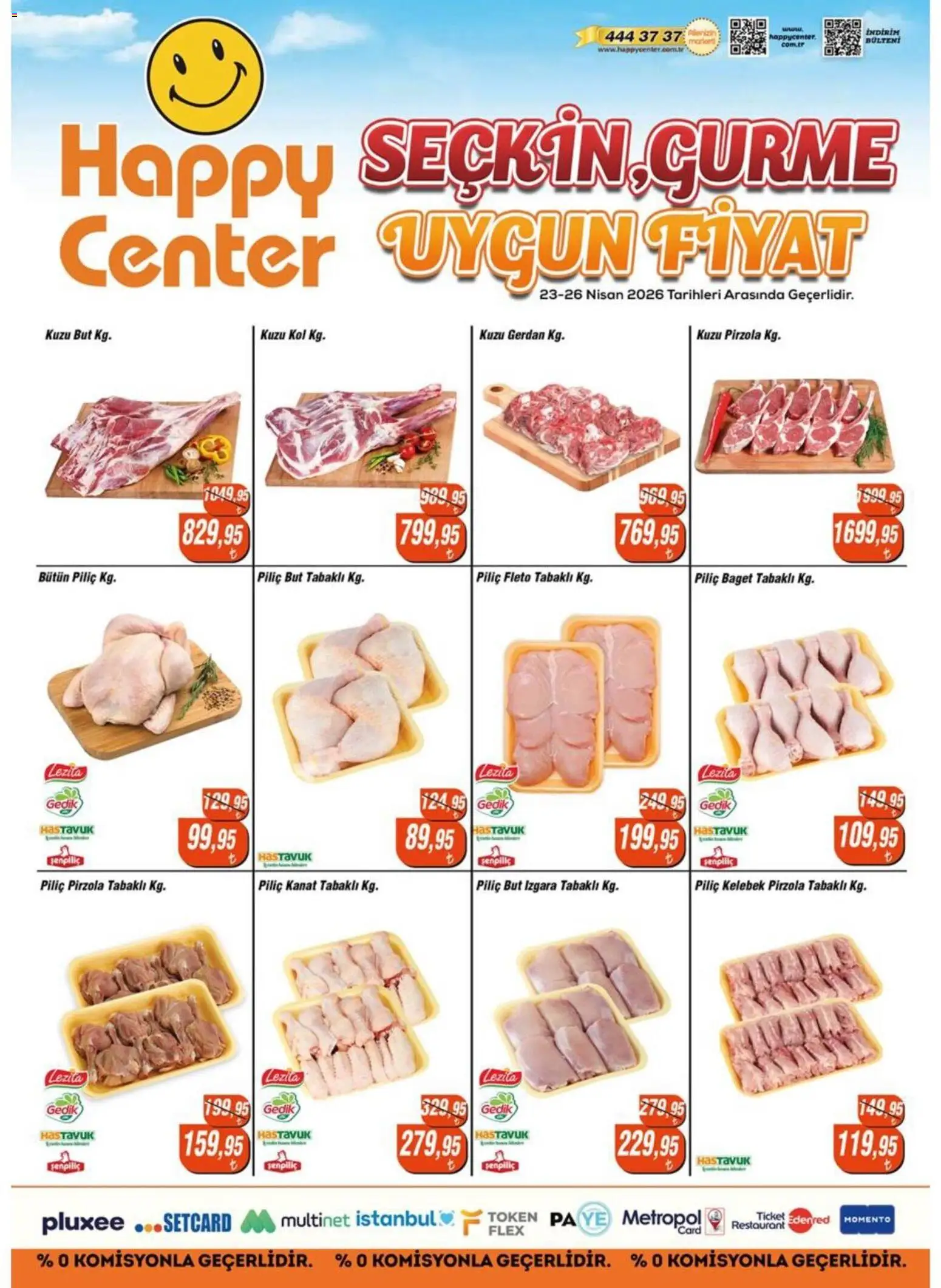 Happy Center Happy Center - Kasap 23.04.2026 - Broşürünün önizlemesi