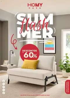 Pré-visualização do folheto da loja Homycasa válida a partir de 29/07/2025