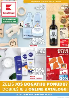 Pregled letka Ponuda trgovine Kaufland vrijedi od 27.08.2025
