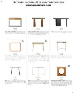 Prévisualisation de Catalogue du magasin Maisons du Monde formulaire valide 01/04/2024 | Page: 77