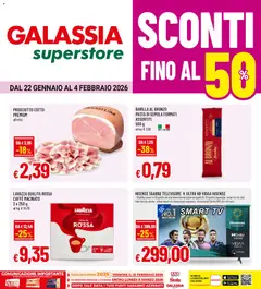 Anteprima dell'opuscolo Volantino Superstore dal negozio Galassia valido da 22/01/2026
