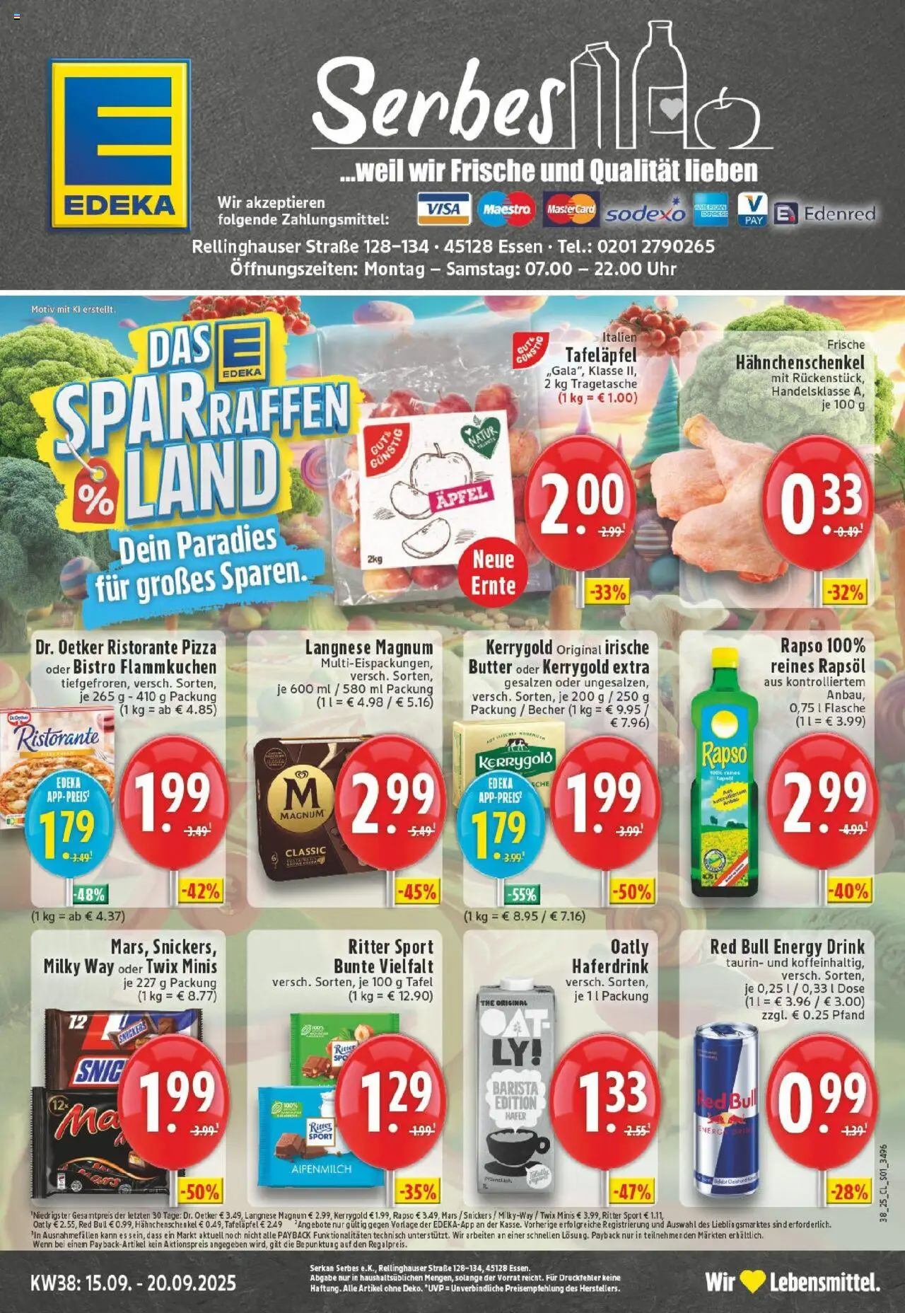EDEKA Prospekt ab 14.09.2025 - Prospekt Essen Online