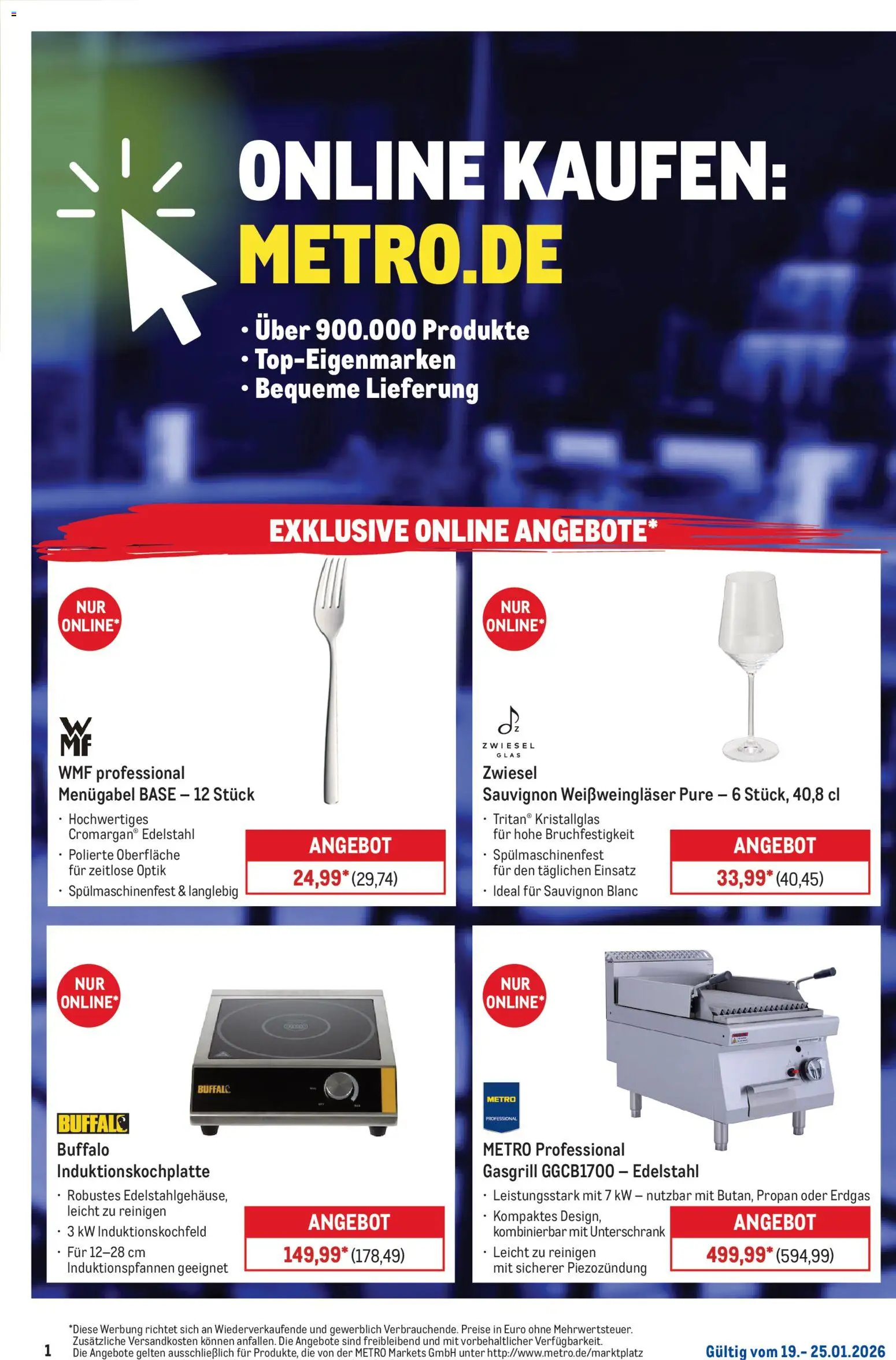 Vorschau von dem Prospekt des Geschäftes Metro, gültig ab dem 19.01.2026 - Unterschrank