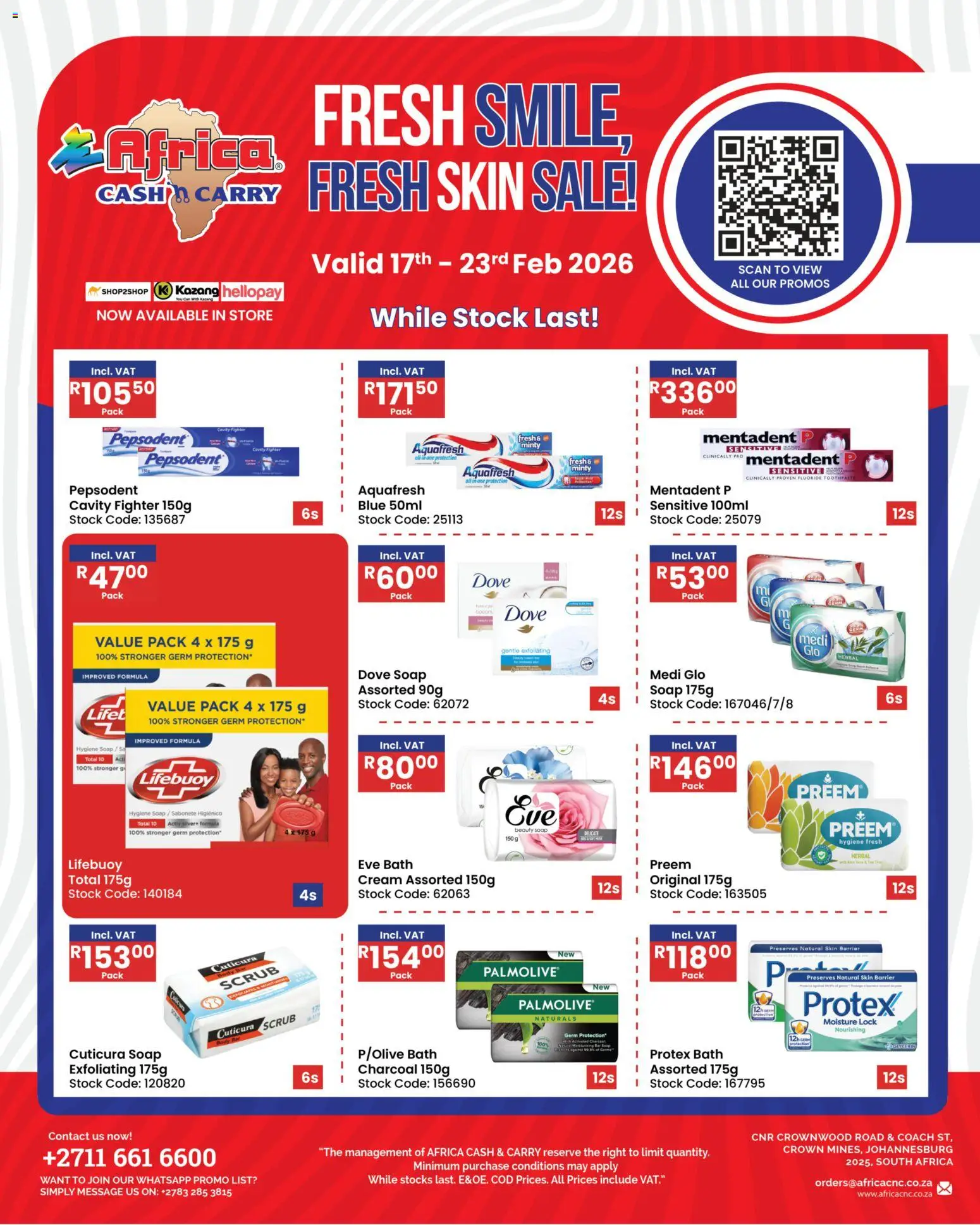 Preview of Africa Cash & Carry flyer valid from 17/02/2026