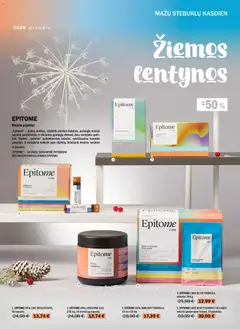 Norfa vaistinė parduotuvės leidinio Leidinys - Žiemos lentynos galiojančio nuo 2025.12.01 peržiūra